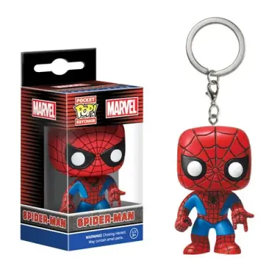 Pocket pop keychains marvel spiderman