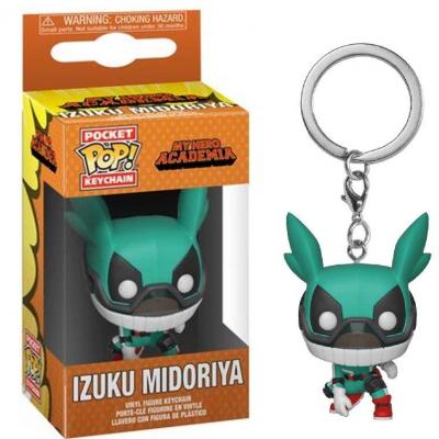 Pocket pop keychains my hero academia deku with helmet