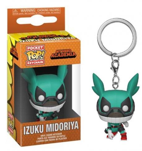 Pocket pop keychains my hero academia deku with helmet