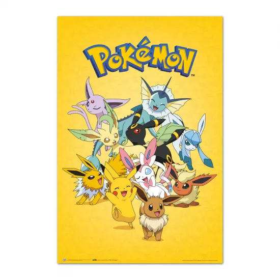 POKEMON - Evolution Evoli - Poster 61x91cm