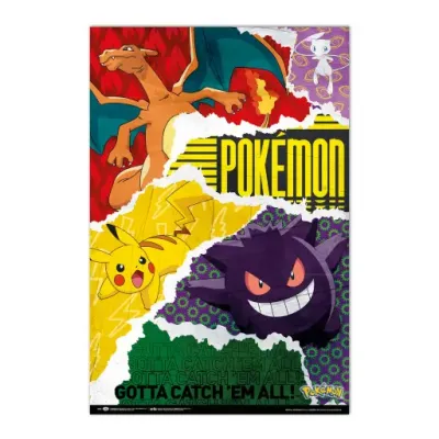 Pokemon gotta catch em all poster 61x91cm
