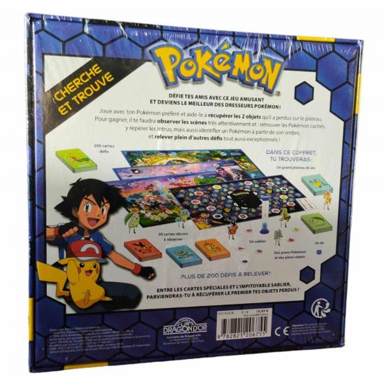 Pokémon - Le grand jeu du cherche-et-trouve - Jeu de société - Dès