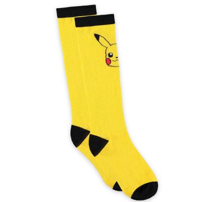 Pokemon pikachu paires de chaussettes hautes t35 t38 