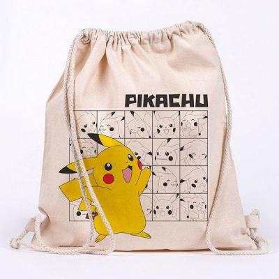 Pokemon pikachu sac en toile 100 coton 42x37cm