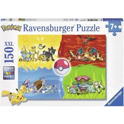 Pokemon puzzle pokemon types 150 pces