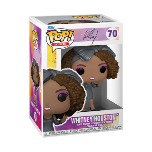 Pop icons bobble head pop n 70 whitney houston