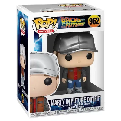 Pop movies back to the future marty mcfly in future outfit