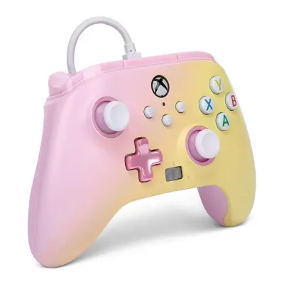 Power a wired controller enhanced pink limonade xbox series x 1