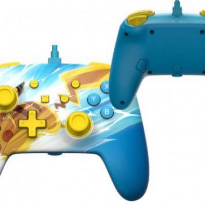 Power a wired enhanced controller pikachu charge for nintendo switch