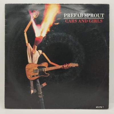 Prefab sprout cars and girls single vinyle 45t occasion