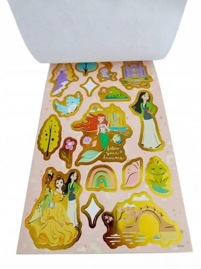 Pricesses disney stickers 6 planches disney 2