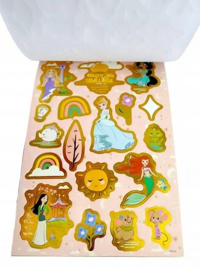 Pricesses disney stickers 6 planches disney 3