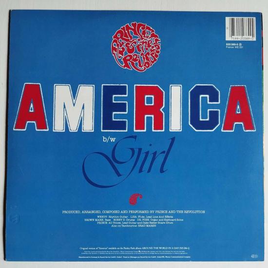 Prince and the revolution america maxi single vinyle occasion 1