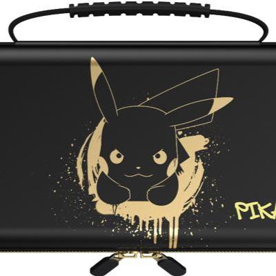 Protection case pikachu black gold for nintendo switch