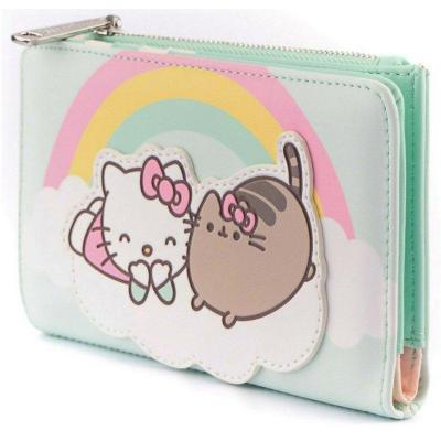 Pusheen x hello kitty portefeuille loungefly 20x10cm