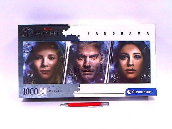 Puzzle 1000 pieces clementoni the witcher panorama 1