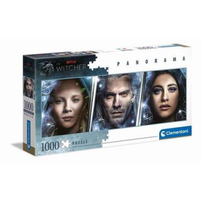 Puzzle 1000 pieces clementoni the witcher panorama