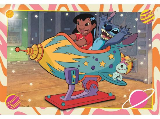 Puzzle clementoni stitch 2x60 1