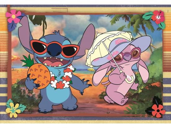 Puzzle clementoni stitch 2x60 2