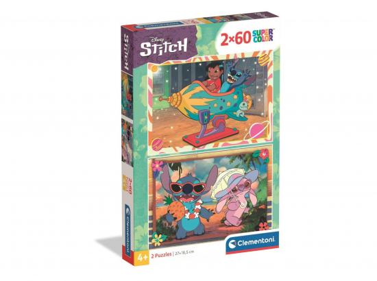 Puzzle clementoni stitch 2x60