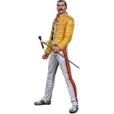 Queen freddy mercury veste jaune figurine 18cm 6