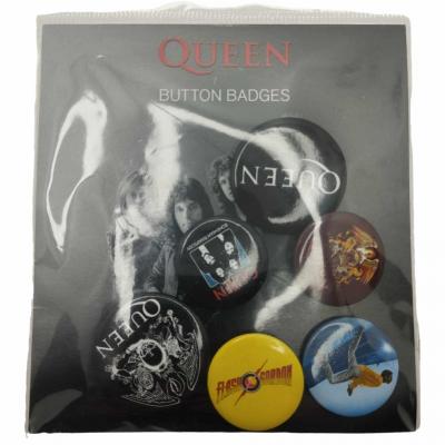 Queen mix pack de 6 badges 1