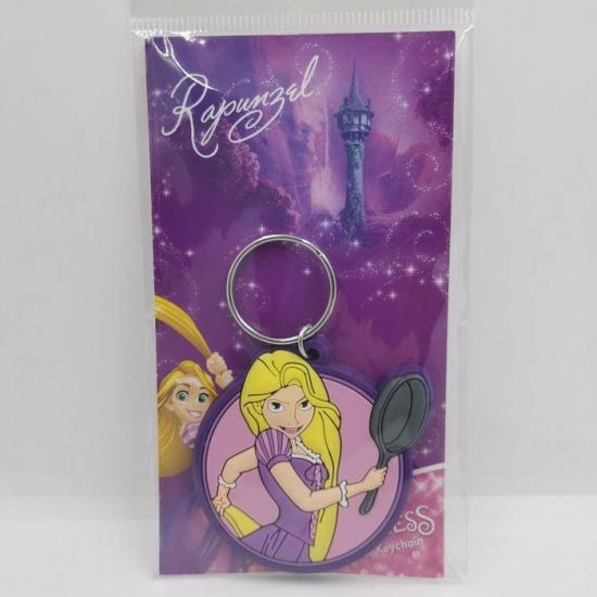 Raiponce porte cles caoutchouc disney