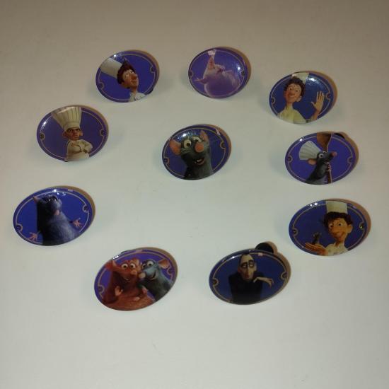 Ratatouille lot 10 pin s disney edition carrefour 2010 lot n 02 occasion