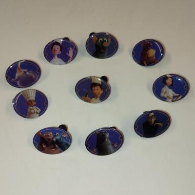 Ratatouille lot 10 pin s disney edition carrefour 2010 occasion