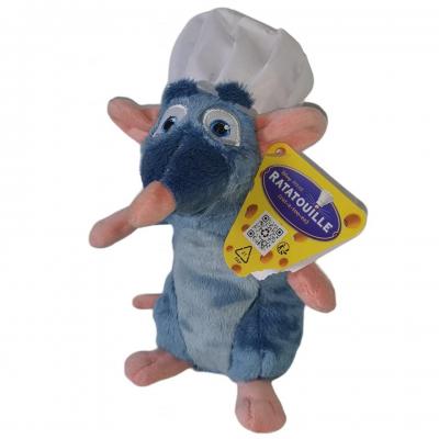 Ratatouille peluche remy avec toque 20cm