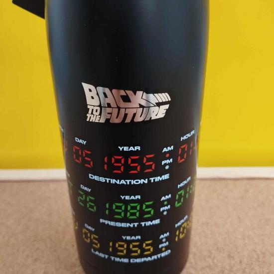 Retour vers le futur bouteille d eau en metal 500ml 2