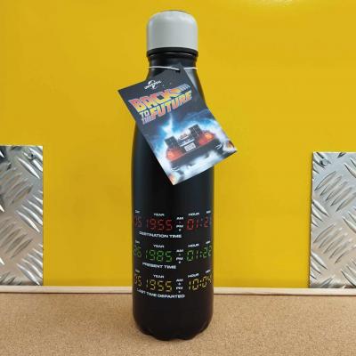 Retour vers le futur bouteille d eau en metal 500ml
