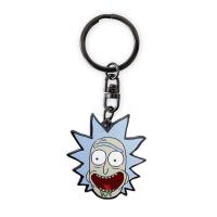 Rick and morty porte cles metal rick 1