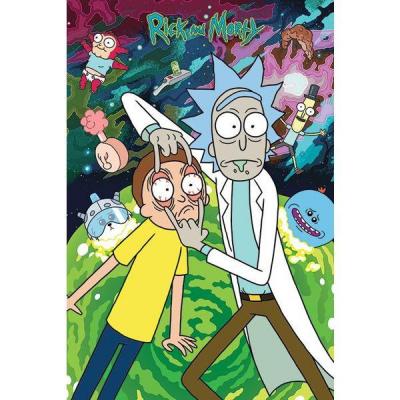 Rick morty poster 61x91 watch