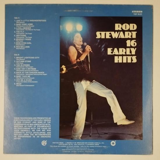 Rod stewart 16 early hits pressage usa album vinyle occasion 1