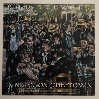 Rod stewart a night on the town pressage belgique album vinyle occasion