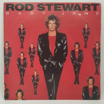 Rod stewart baby jane pressage belgique single vinyle 45t occasion