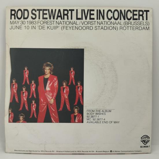 Rod stewart baby jane pressage belgique single vinyle 45t occasion 1
