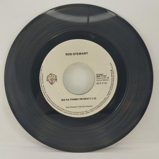 Rod stewart da ya think i m sexy pressage hollande single vinyle 45t occasion 2