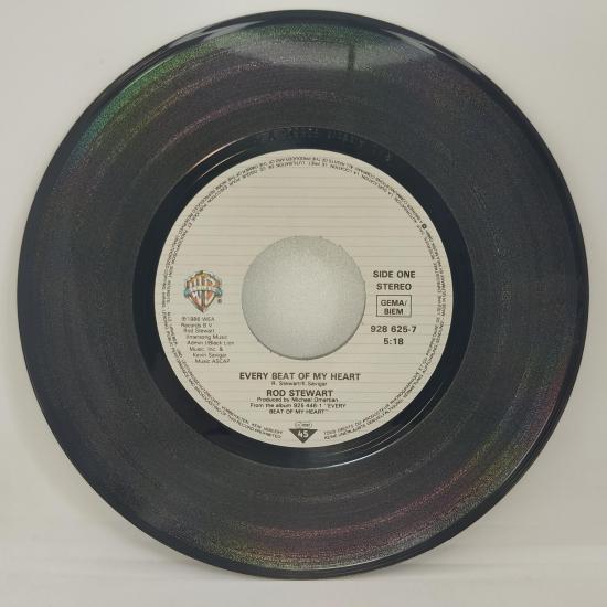 Rod stewart every beat of my heart single vinyle 45t occasion 2