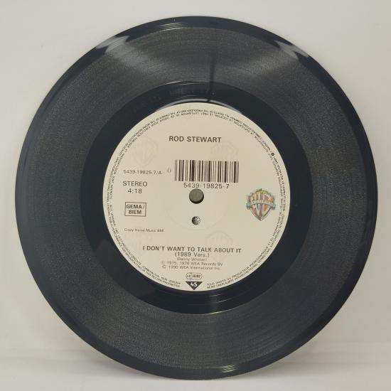 Rod stewart i don t want to talk about it 1989 version single vinyle 45t occasion 2