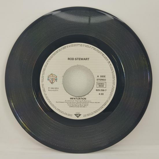 Rod stewart infatuation single vinyle 45t occasion 2