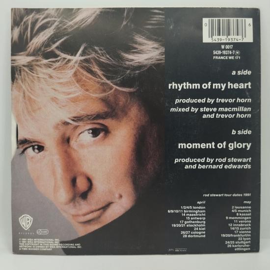 Rod stewart rhythm of my heart single vinyle 45t occasion 1