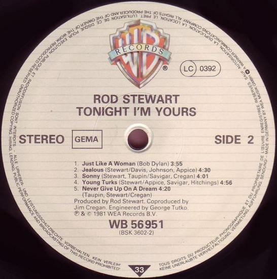 Rod stewart tonight i m yours album vinyle occasion 4