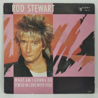 Rod stewart what am i gonna do i m so in love with you single vinyle 45t occasion