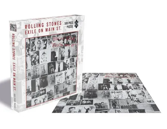 Rolling stones exile on main st puzzle album 500p 41x41cm