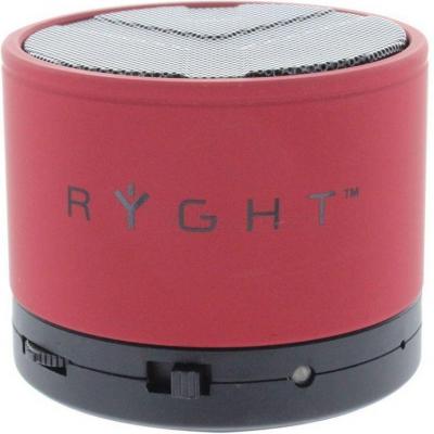 Ryght y storm wired portable speaker red