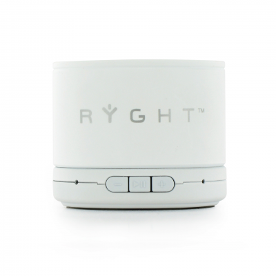 Ryght y storm wired portable speaker white
