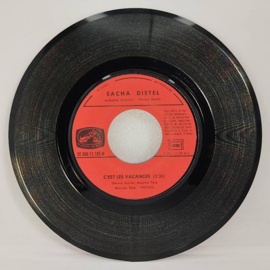 Sacha distel c est les vacances single vinyle 45t occasion 2