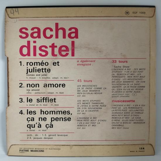 Sacha distel romeo et juliette single vinyle ep occasion 1